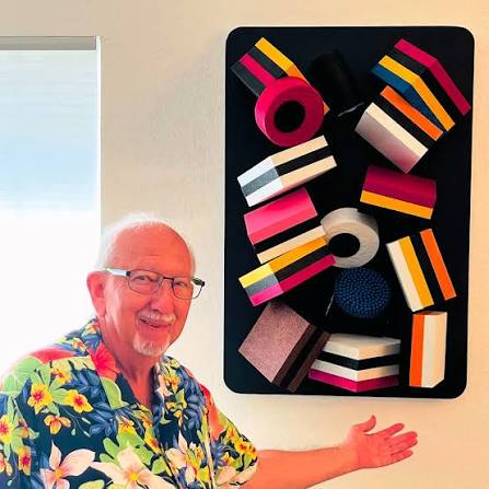 Stanford Slutsky artist portrait for contemporary pop art sculpture profile